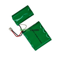 PLC AA1300mAh akumuliatoriaus keitimas