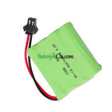 PLC AAA700mAh RX-01 akumuliatoriaus keitimas