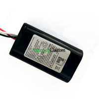 PLC HK18650-2S1P akumuliatoriaus keitimas