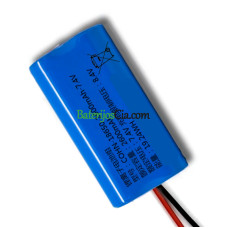 PLC HTK-18650-2600mAh-7.4V akumuliatoriaus keitimas