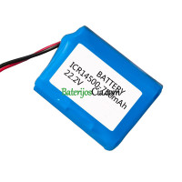 PLC ICR14500-750mAh akumuliatoriaus keitimas