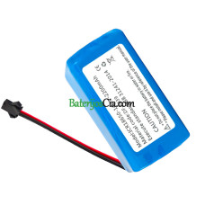 PLC ICR18650-14.8V-2200mAh DF-E039 akumuliatoriaus keitimas