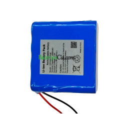 PLC ICR18650-2S4P akumuliatoriaus keitimas