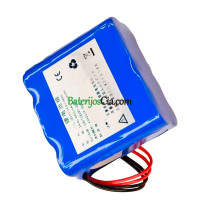 PLC KMD-18650-14.4v-4400mAh akumuliatoriaus keitimas
