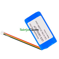 PLC LICB-18650-1S2P akumuliatoriaus keitimas
