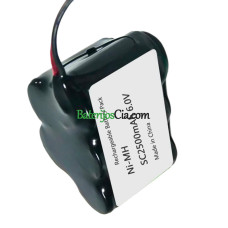 PLC SC2500mAh akumuliatoriaus keitimas