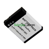 Pakaitinė baterija„Gopro HERO1 HD 1100mAh AHDBT-001“