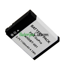 Pakaitinė baterija„Gopro HERO1 HD 1100mAh AHDBT-001“