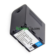 Pakaitinė JVC 7800mAh baterija su HM650 GY-HMQ10 išvestimi USB 75 SSL-JVC50 78 HM600 SSL-JVC70