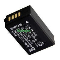 Pakaitinė„Nikon J2“baterija„EN-EL20 Coolpix J1 V3“EL20 J3 AW1 S1 1050mAh A