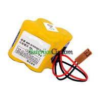 „Fanuc ConNector Brown“atsarginė baterija A98L-0031-0025 6V A06B-6114-K504