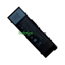 Keičiamoji baterija „Dell Precision 17 7710 GR5D3 0FNY7 RDYCT“