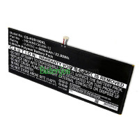 Pakaitinė baterija„Huawei d-01H LTE M2 10.1 M2-A04L Mediapad“dtab HB3484V3EAW-12